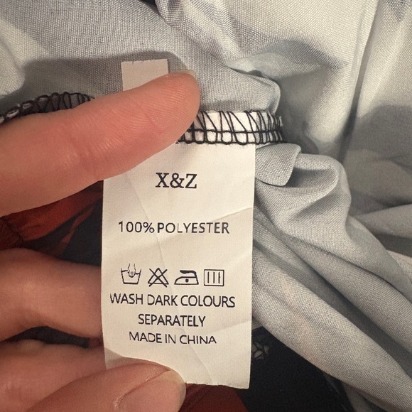 Stylish Black and Red Wide Leg Jumpsuit - Picture 7 of 7